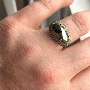 Kendra Scott Ring 6 Pyrite